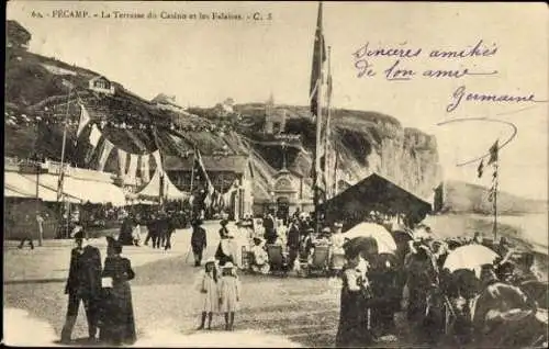 Set von 105 Ak Fécamp Seine Maritime