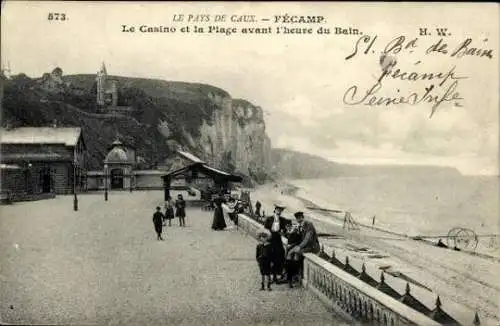 Set von 105 Ak Fécamp Seine Maritime