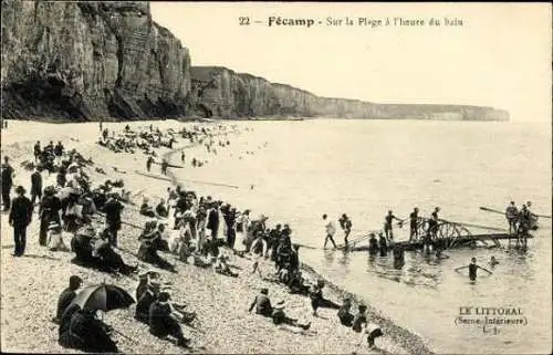 Set von 105 Ak Fécamp Seine Maritime