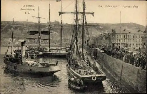 Set von 105 Ak Fécamp Seine Maritime