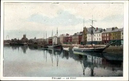 Set von 105 Ak Fécamp Seine Maritime