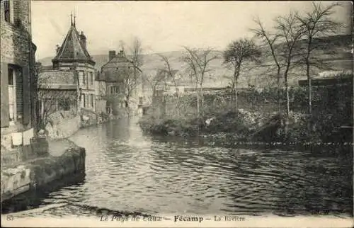 Set von 105 Ak Fécamp Seine Maritime