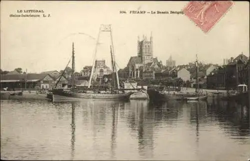 Set von 105 Ak Fécamp Seine Maritime