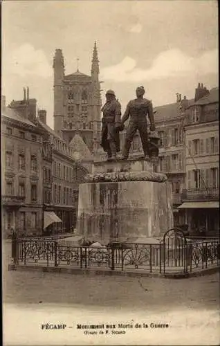 Set von 105 Ak Fécamp Seine Maritime