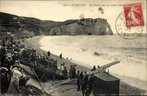 Set von 79 Ak Étretat Seine Maritime