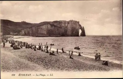 Set von 79 Ak Étretat Seine Maritime