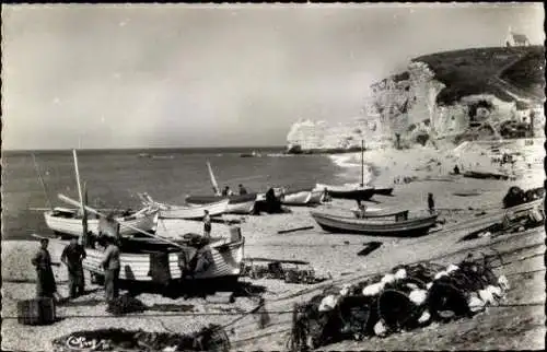 Set von 79 Ak Étretat Seine Maritime