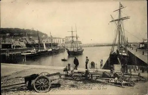 Set von 55 Ak Honfleur Calvados