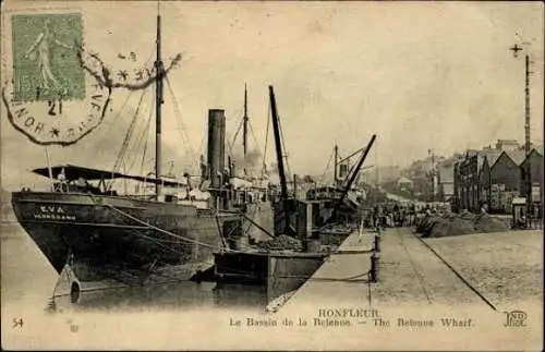 Set von 55 Ak Honfleur Calvados