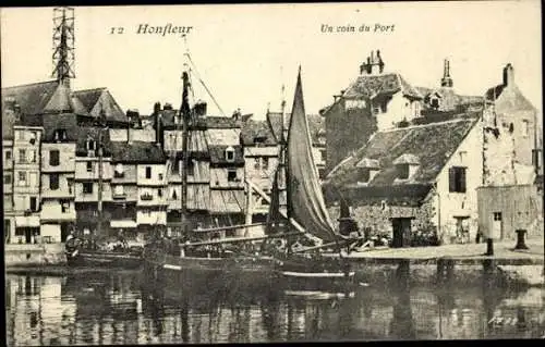 Set von 55 Ak Honfleur Calvados