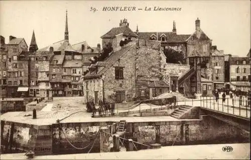 Set von 55 Ak Honfleur Calvados