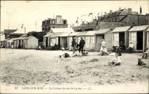 Set von 43 Ak Lion sur Mer Calvados