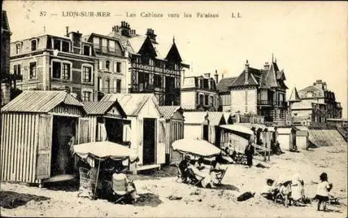 Set von 43 Ak Lion sur Mer Calvados