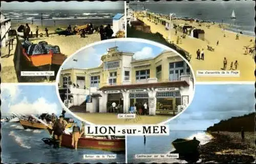 Set von 41 Ak Lion sur Mer Calvados