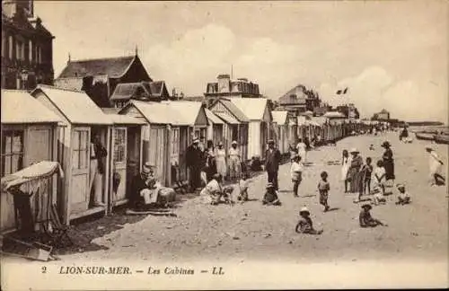Set von 41 Ak Lion sur Mer Calvados