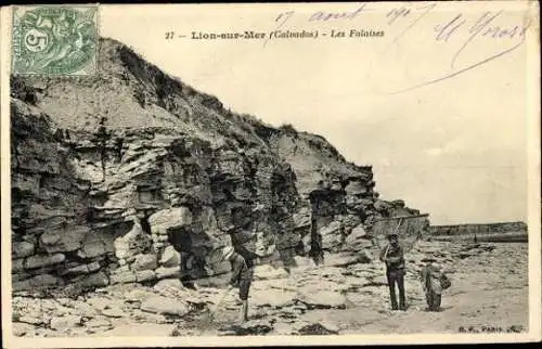Set von 41 Ak Lion sur Mer Calvados
