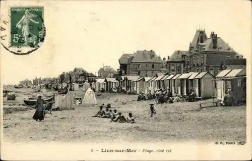 Set von 41 Ak Lion sur Mer Calvados