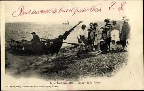 Set von 41 Ak Lion sur Mer Calvados
