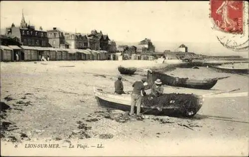 Set von 41 Ak Lion sur Mer Calvados