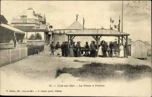 Set von 41 Ak Lion sur Mer Calvados
