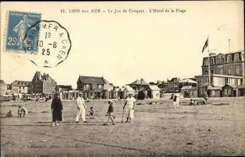 Set von 41 Ak Lion sur Mer Calvados
