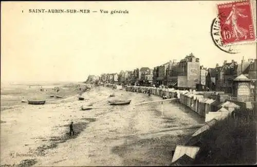 Set von 50 Ak Saint Aubin sur Mer Calvados