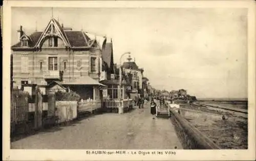 Set von 50 Ak Saint Aubin sur Mer Calvados