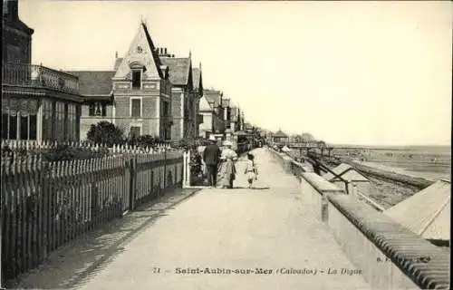 Set von 50 Ak Saint Aubin sur Mer Calvados