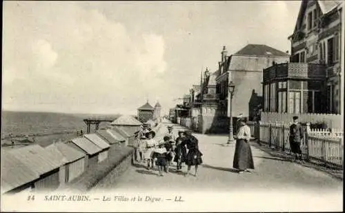 Set von 50 Ak Saint Aubin sur Mer Calvados