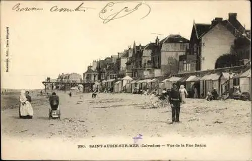 Set von 50 Ak Saint Aubin sur Mer Calvados