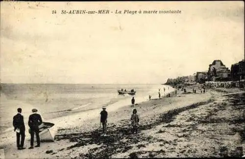 Set von 40 Ak Saint Aubin sur Mer Calvados