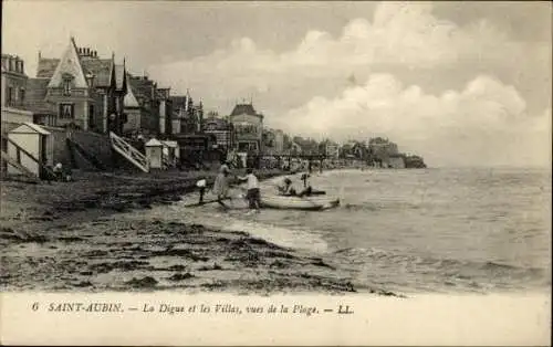 Set von 40 Ak Saint Aubin sur Mer Calvados