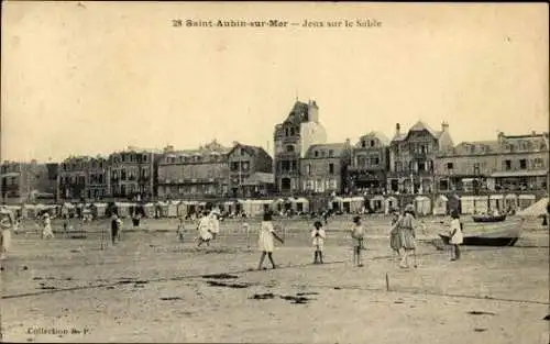 Set von 40 Ak Saint Aubin sur Mer Calvados