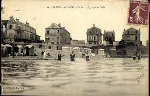 Set von 40 Ak Saint Aubin sur Mer Calvados