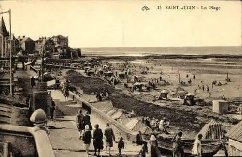 Set von 40 Ak Saint Aubin sur Mer Calvados