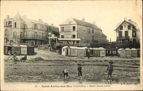 Set von 27 Ak Saint Aubin sur Mer Calvados