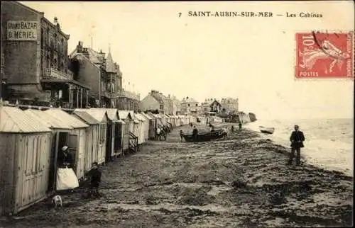 Set von 27 Ak Saint Aubin sur Mer Calvados