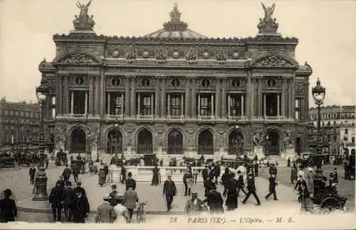 Ak Paris IX, Oper