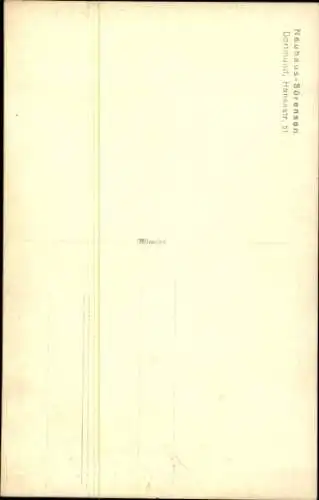 Ak unbekannte Persönlichkeit, Portrait, Autogramm