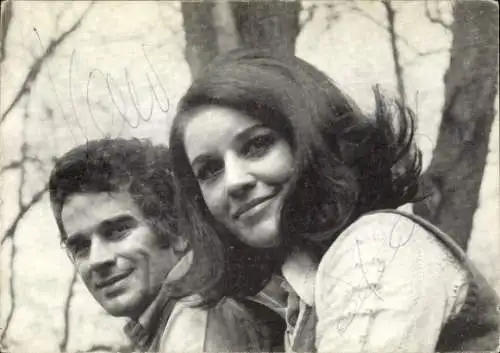 Ak Sänger Renate und Werner Leismann, Portrait, Autogramm