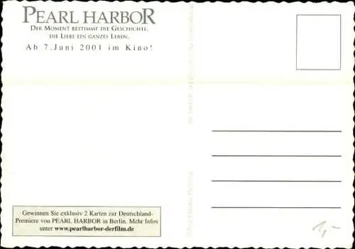 Ak Schauspielerin Kate Beckinsale, Portrait, Film Pearl Harbor, am Strand