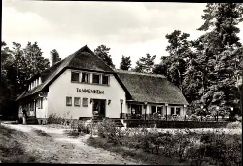 Ak Barth an der Ostsee, Konsum-Gaststätte Tannenheim