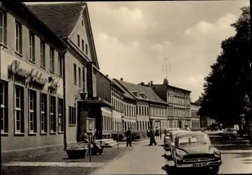 Ak Lutherstadt Eisleben in Sachsen Anhalt, HO Gaststätte Mansfelder Hof