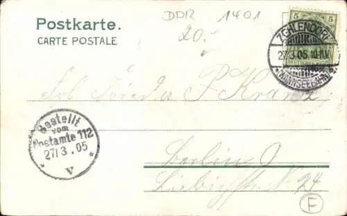 Litho Berlin Zehlendorf, Schützenhaus, Hirsch, Saal
