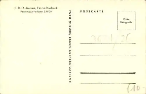 Ak Borbeck Essen im Ruhrgebiet, EBD-Arena, Boxring