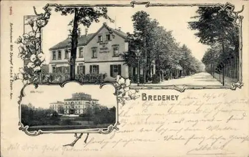 Ak Bredeney Essen im Ruhrgebiet, Villa Hügel, Restaurant zur Waldecke