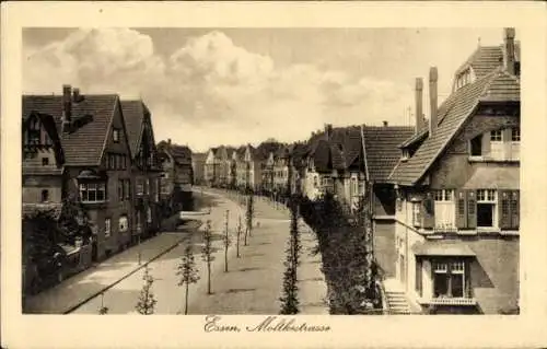 Ak Essen im Ruhrgebiet, Moltkestraße