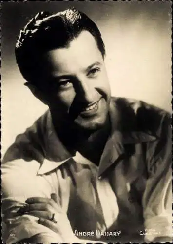 Ak Schauspieler Andre Dassary, Portrait