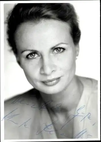 Ak Schauspielerin Heike Schroetter, Portrait, Autogramm