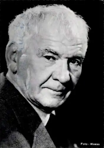 Foto Schauspieler Attila Hörbiger, Portrait, Autogramm